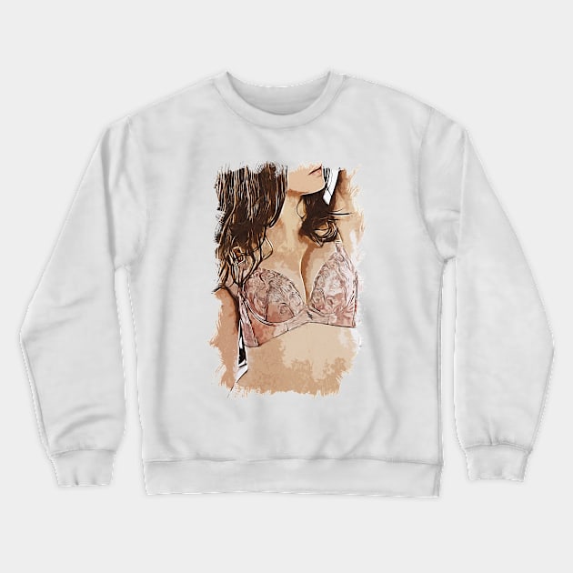 Looking at the Stars Crewneck Sweatshirt by Naumovski